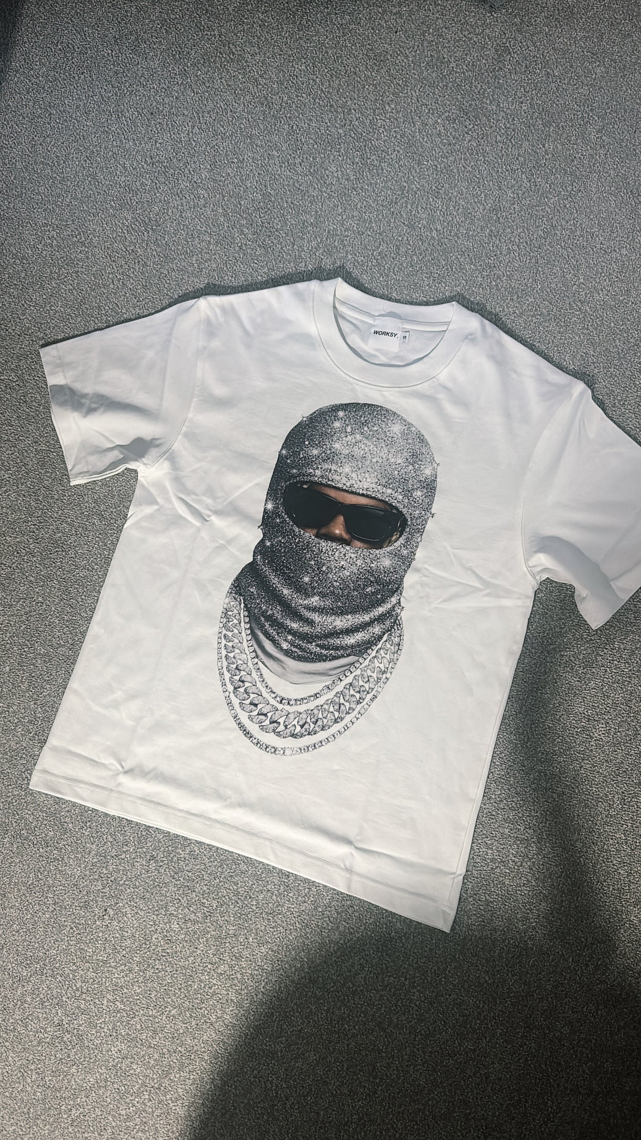 WORKSY SERG SKI TEE - WHITE