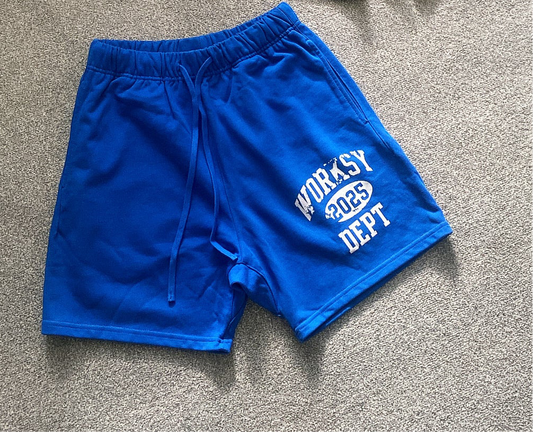WORKSY DEPT “25” SHORTS - MARINE BLUE