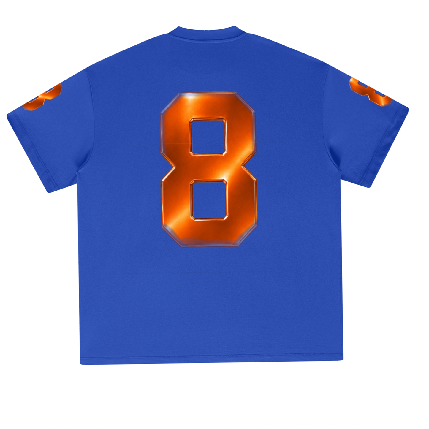 WORKSY “8” BLUE & ORANGE JERSEY
