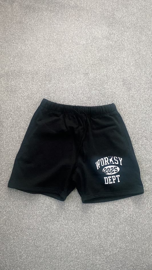 WORKSY DEPT “25” SHORTS - BLACK