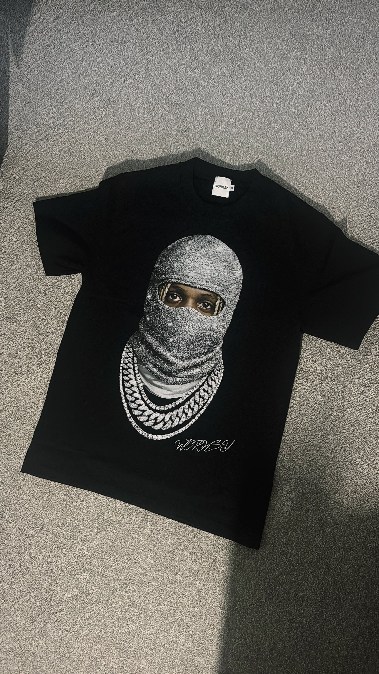 WORKSY FREE DA VOICE TEE - BLACK