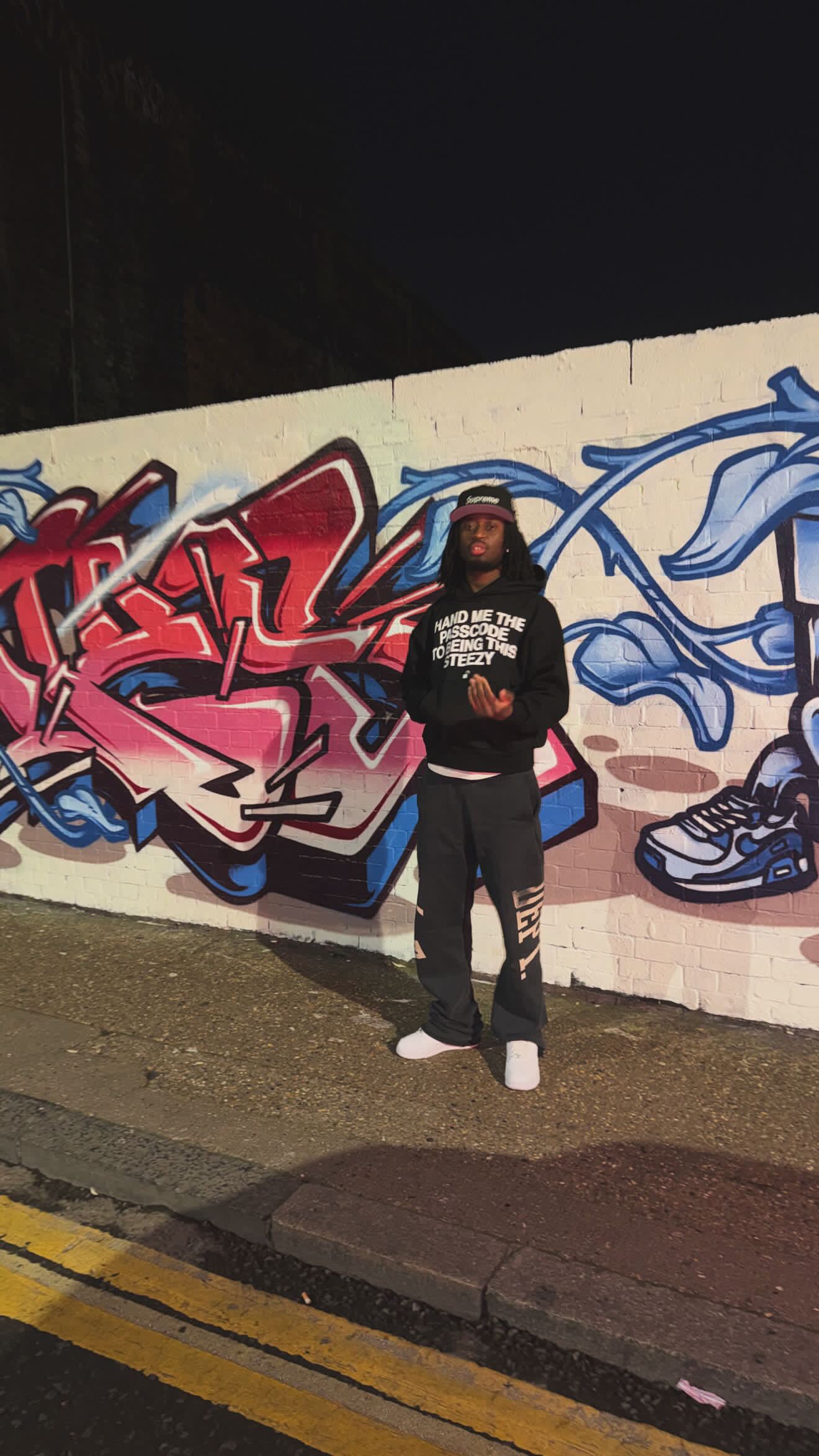 WORKSY HAND ME THE PASSCODE HOODIE