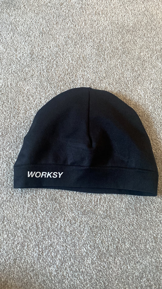 WORKSY - BLACK AND WHITE SKULL CAP