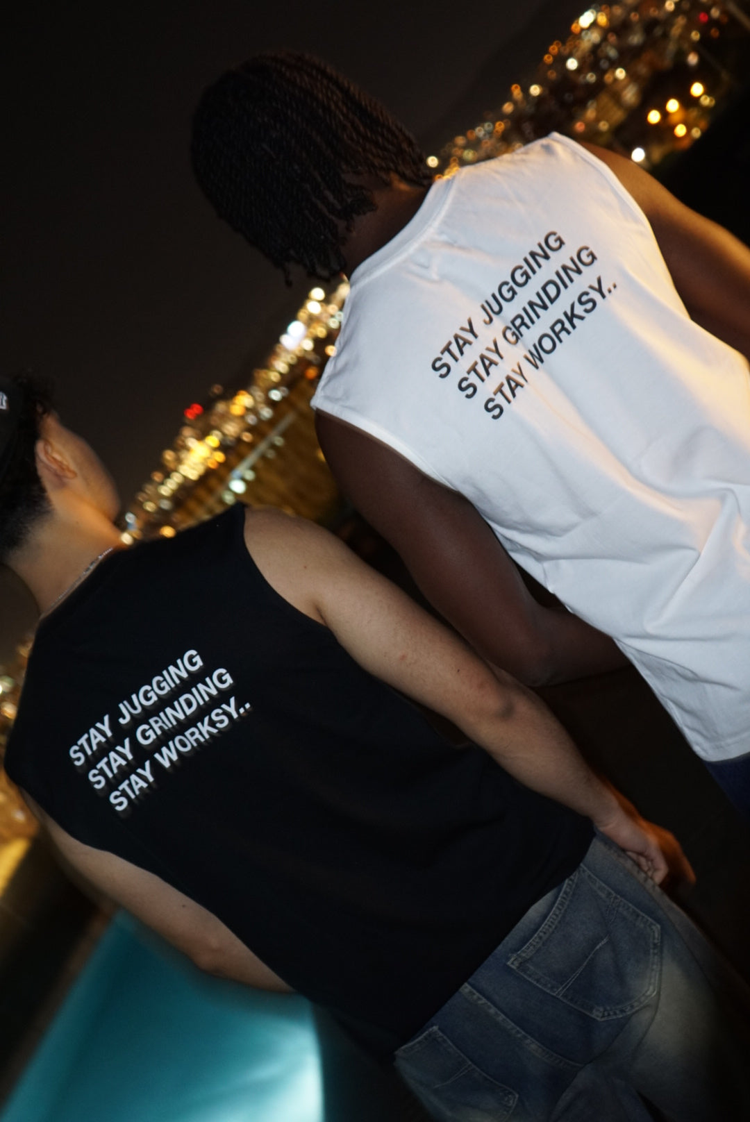 WORKSY STAY GRINDING SLEEVELESS TOPS  (2 PACK)