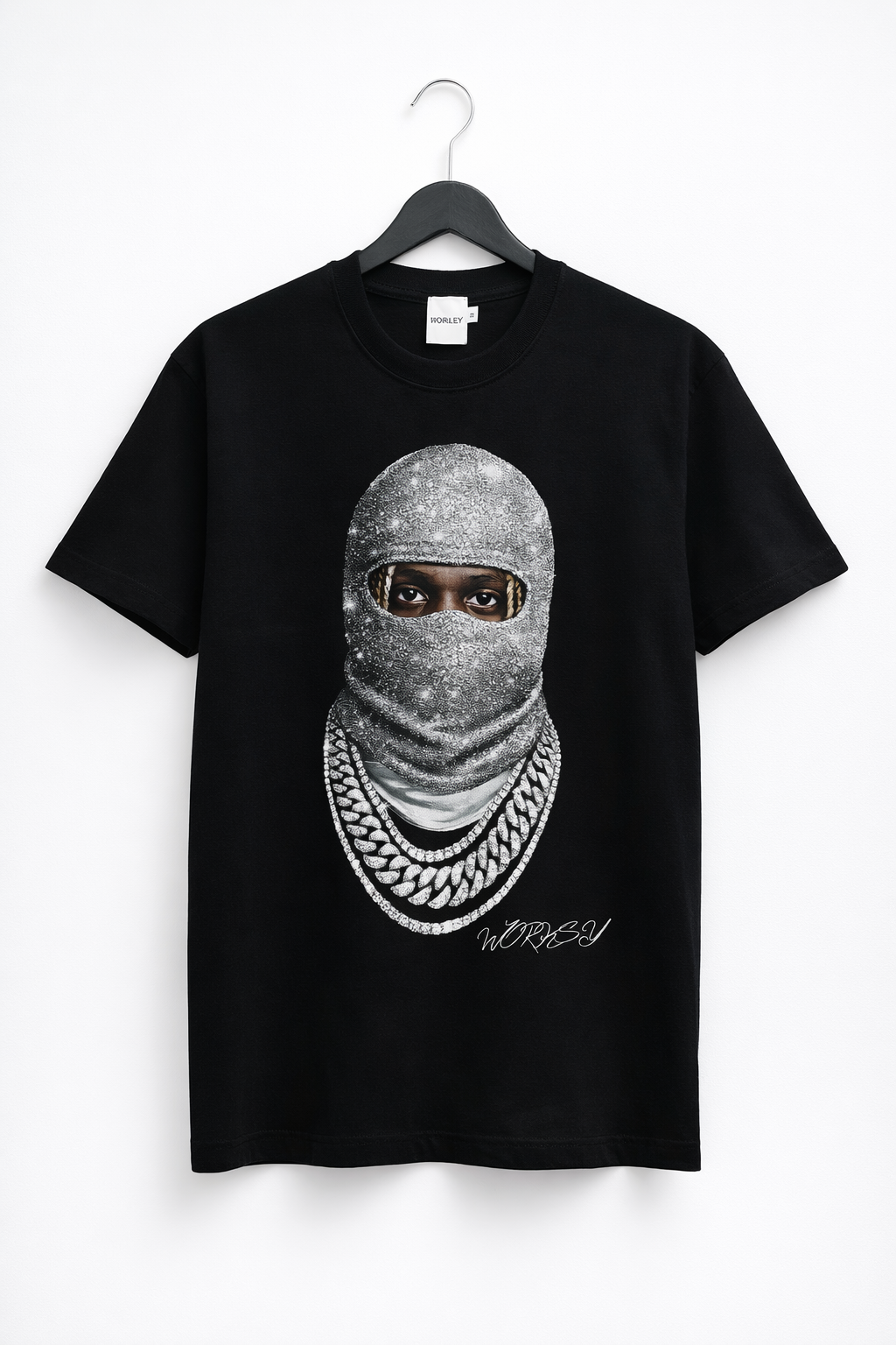 WORKSY FREE DA VOICE TEE - BLACK