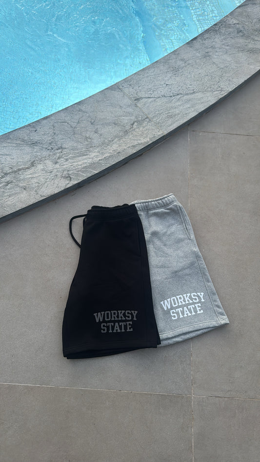 WORKSY STATE SHORTS - BLACK