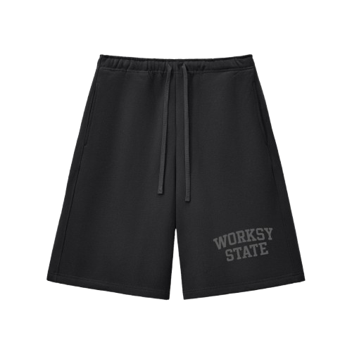 WORKSY STATE SHORTS - BLACK