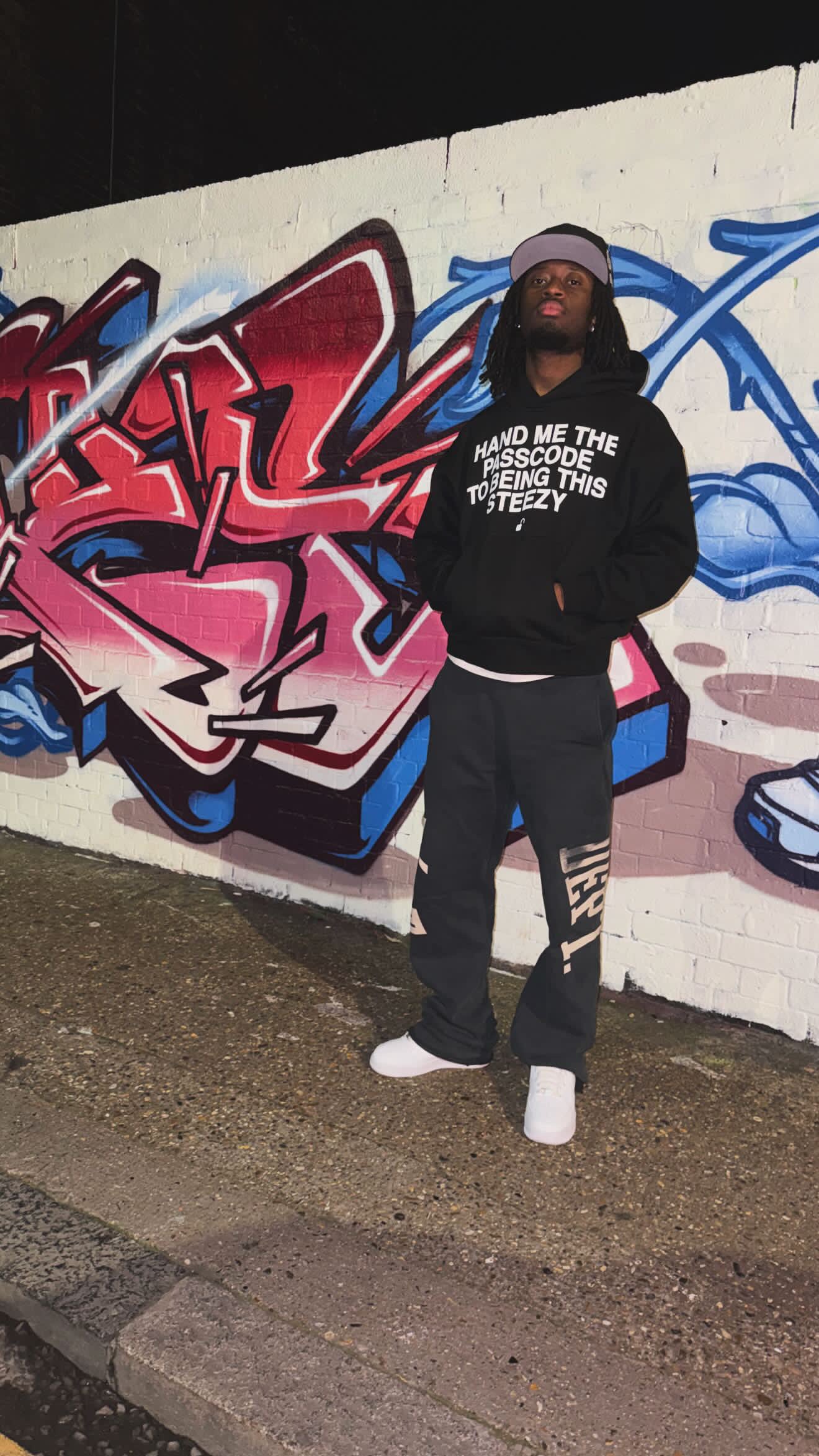 WORKSY HAND ME THE PASSCODE  HOODIE