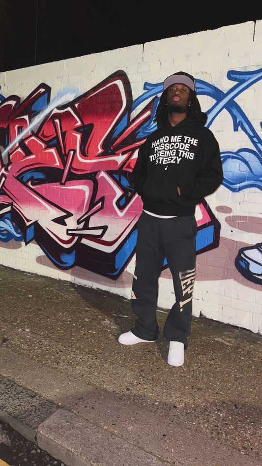 WORKSY HAND ME THE PASSCODE  HOODIE