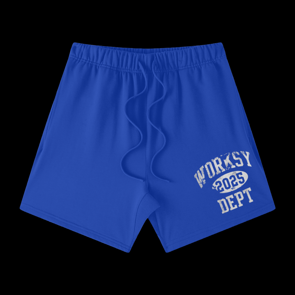 WORKSY DEPT “25” SHORTS - MARINE BLUE