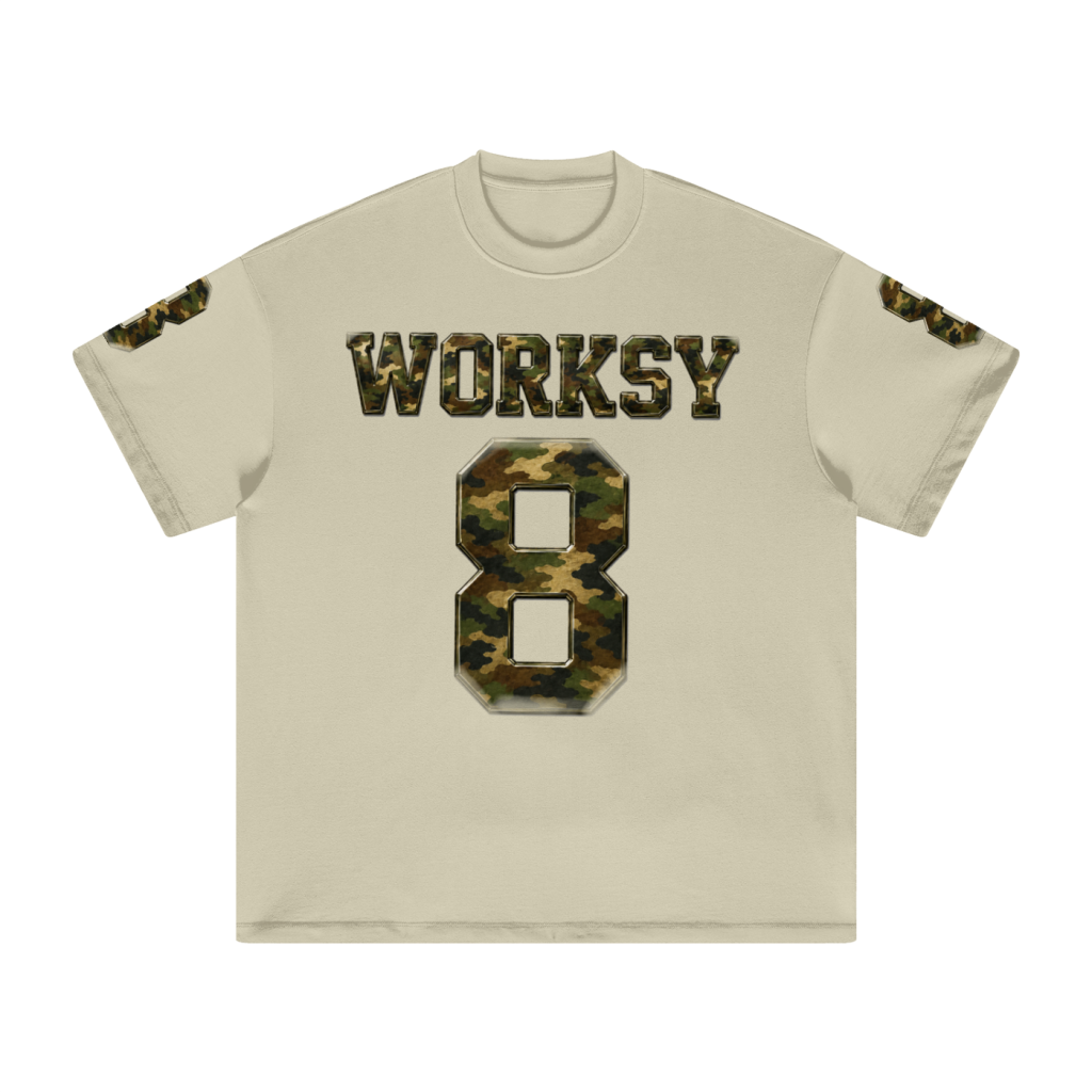 WORKSY “8” CAMO JERSEY