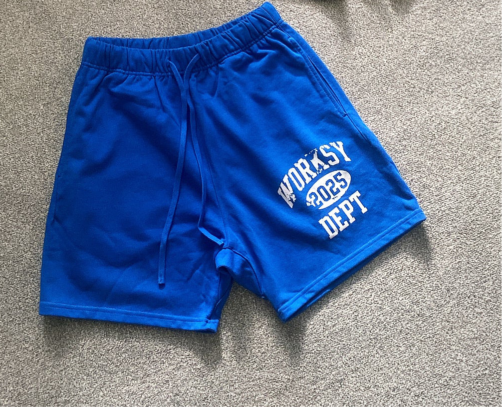 WORKSY DEPT “25” SHORTS - MARINE BLUE