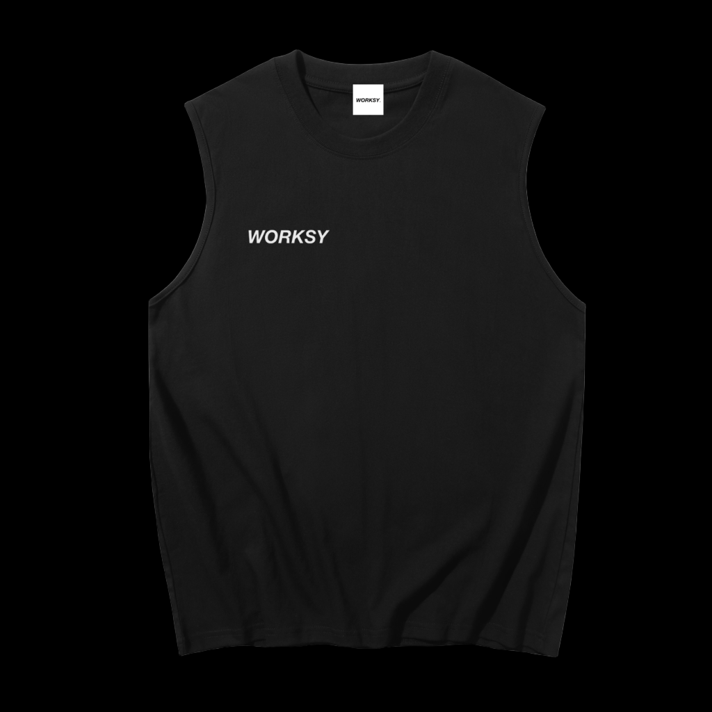 WORKSY STAY GRINDING SLEEVELESS TOPS  (2 PACK)