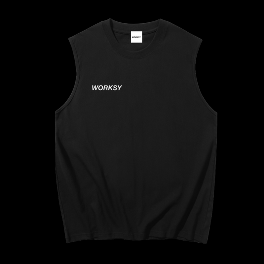 WORKSY STAY GRINDING SLEEVELESS TOPS  (2 PACK)
