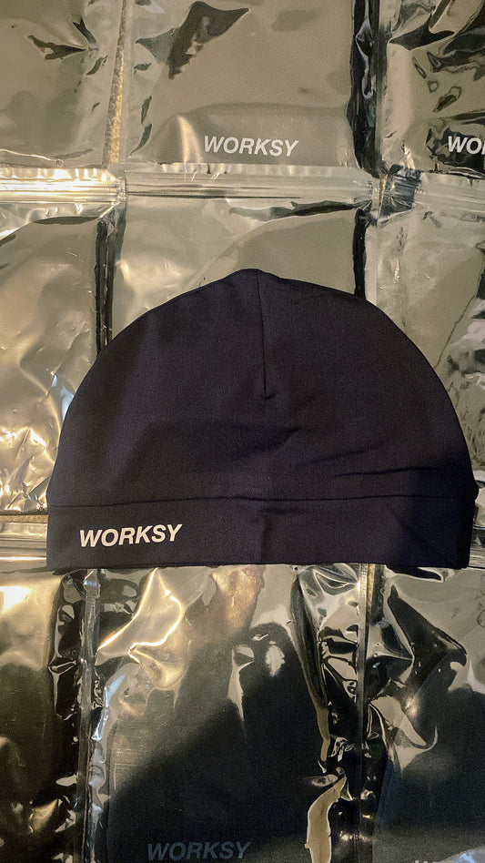 WORKSY - NAVY BLUE SKULL CAP