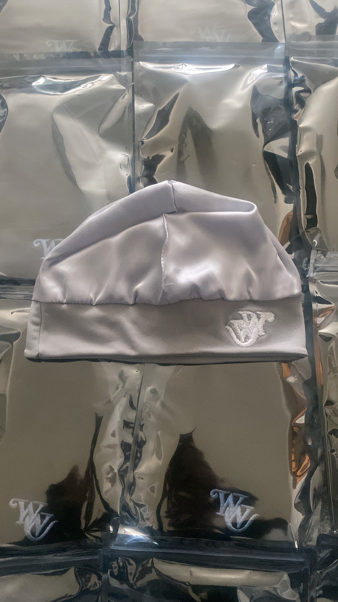 WORKSY V2 - GRAY AND WHITE SKULL CAP