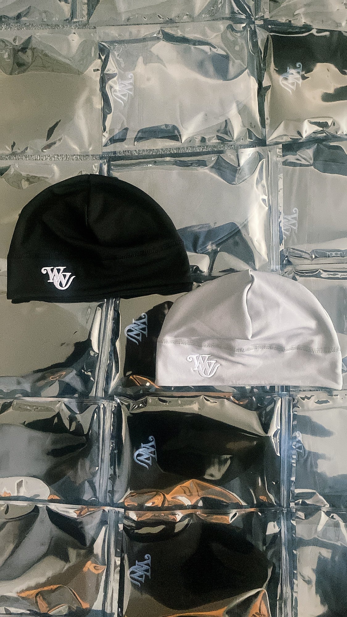 WORKSY V2 - GRAY AND WHITE SKULL CAP